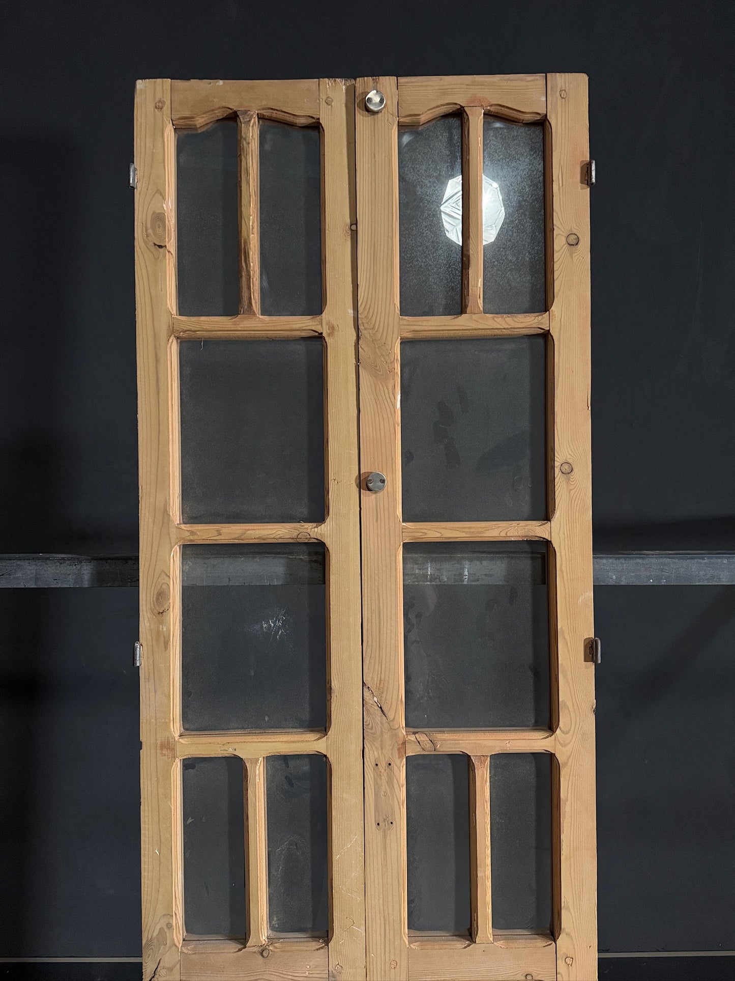 Antique Glass French Doors - 29.25x90.5 - N469