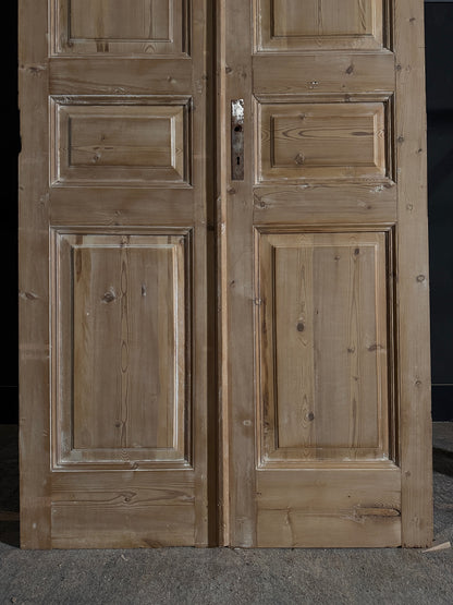 Antique Solid Double Doors - 42.5x98.5 - N557