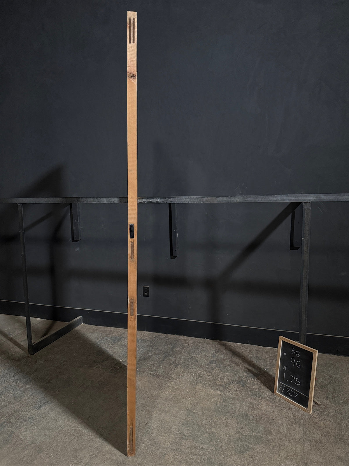 Handcrafted Glass 2 Lite Single Door - 36x96 - N727