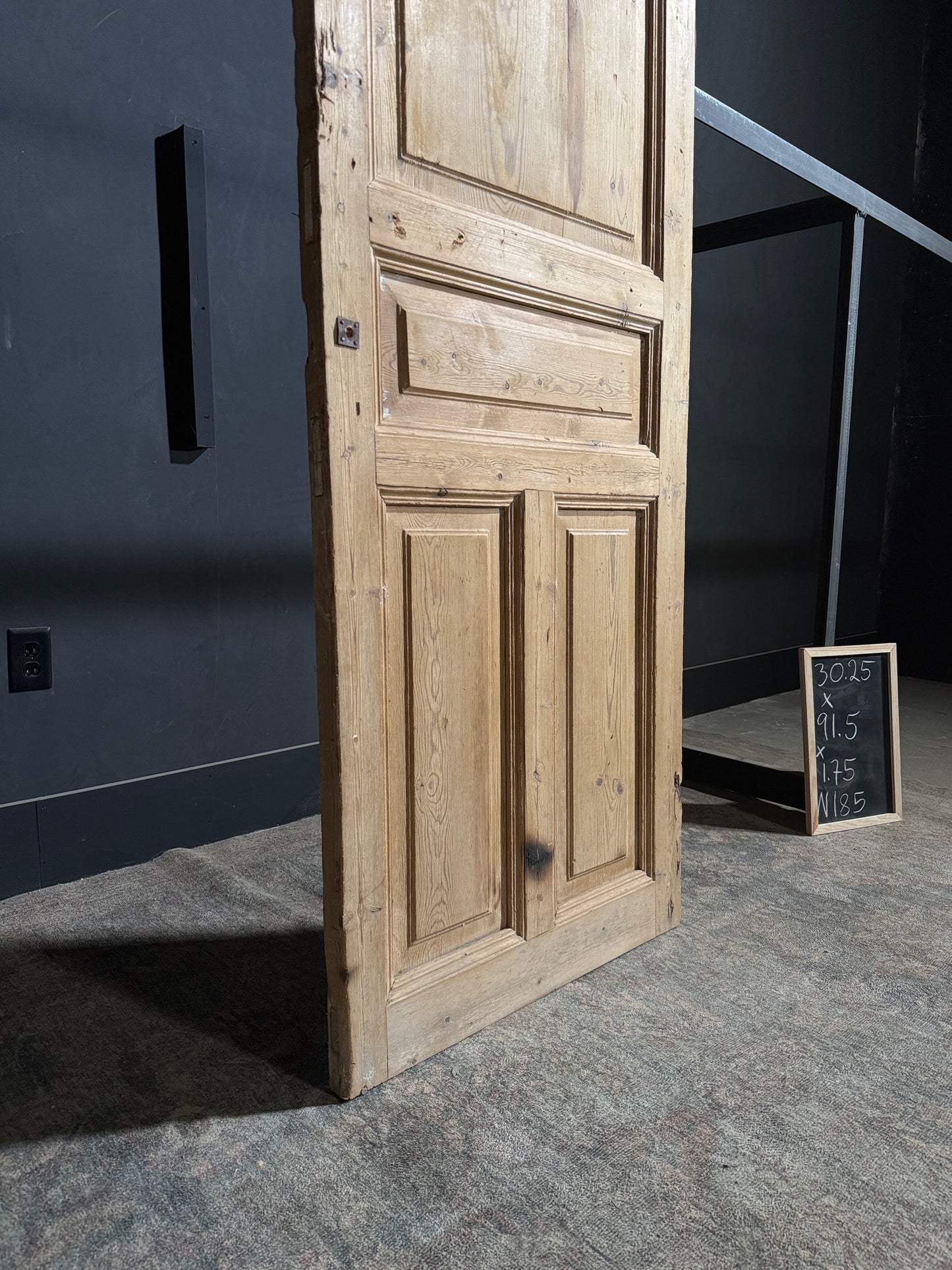 Antique 4 Panel Solid Single Door - 30.25x91.5 - N185