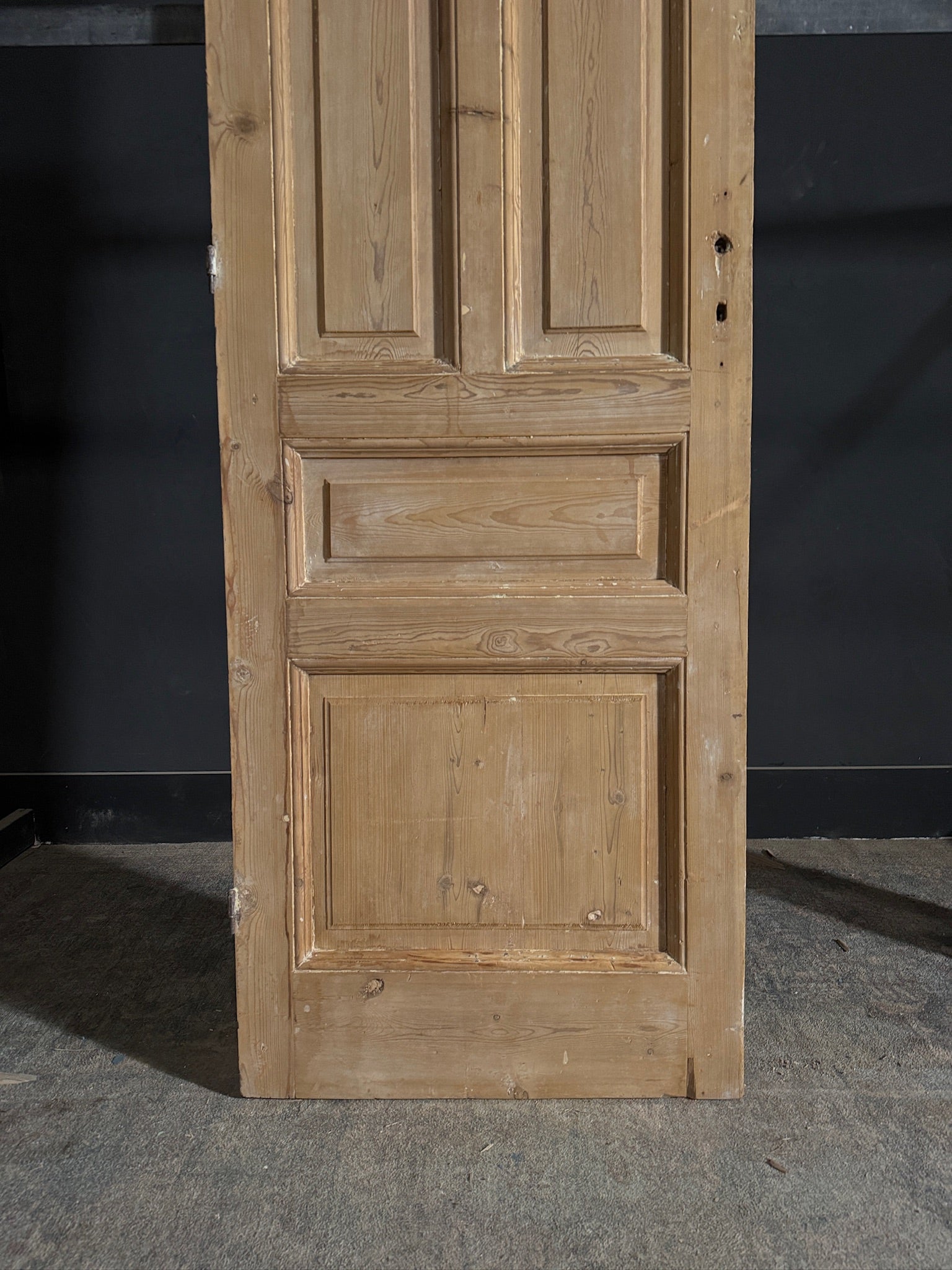 Antique 4 Panel Solid Single Door - 28.25x86.5 - N500
