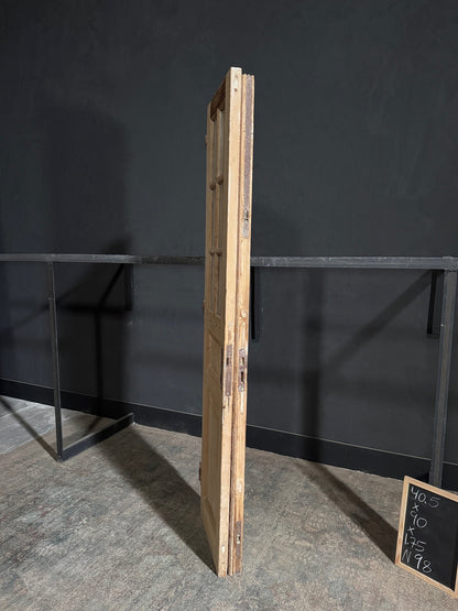 Antique Obscured Glass 6 Lite French Doors - 40.5x90 - N98