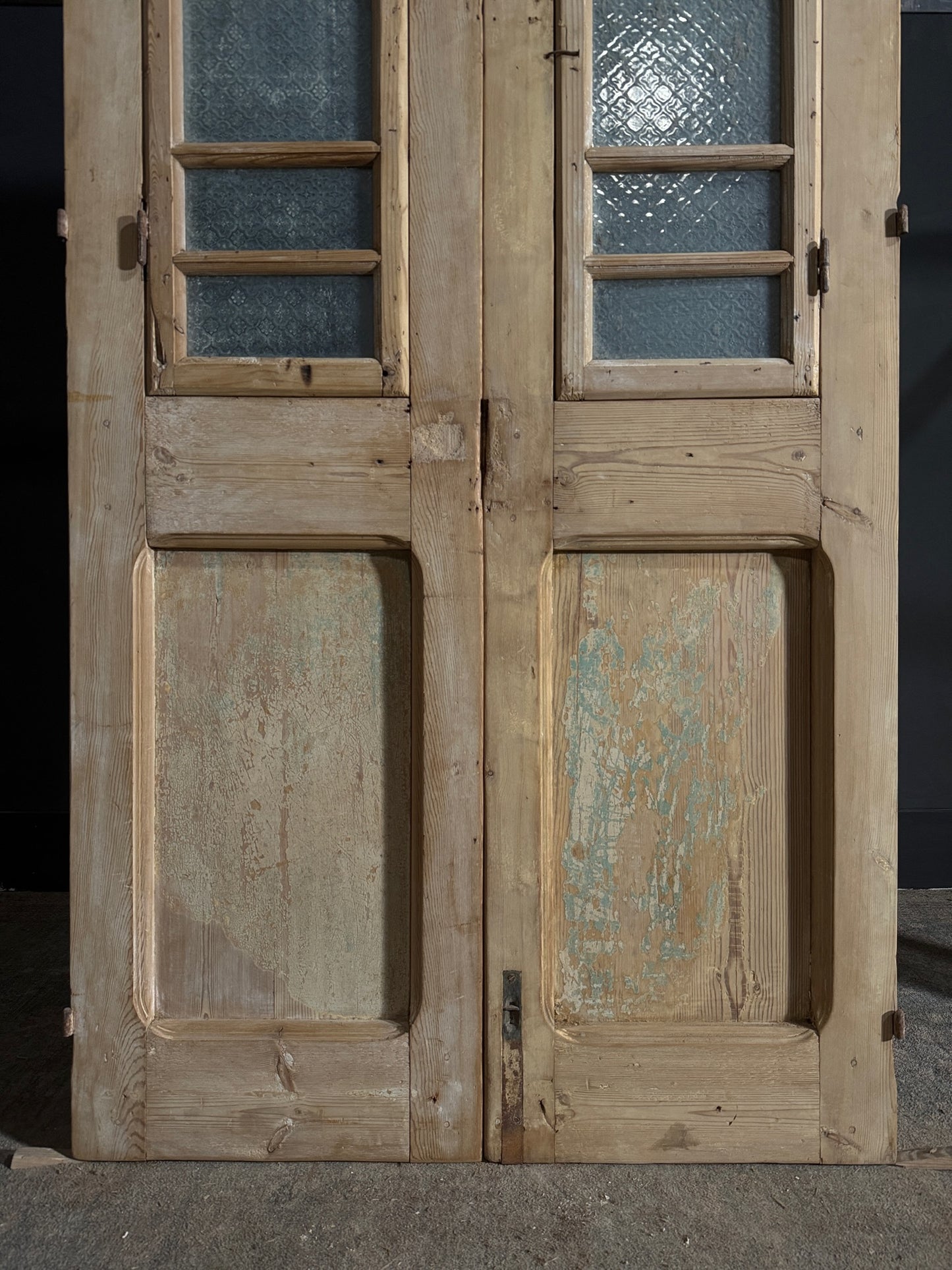 Antique Carved French Doors - 40.25x86.5 - N621