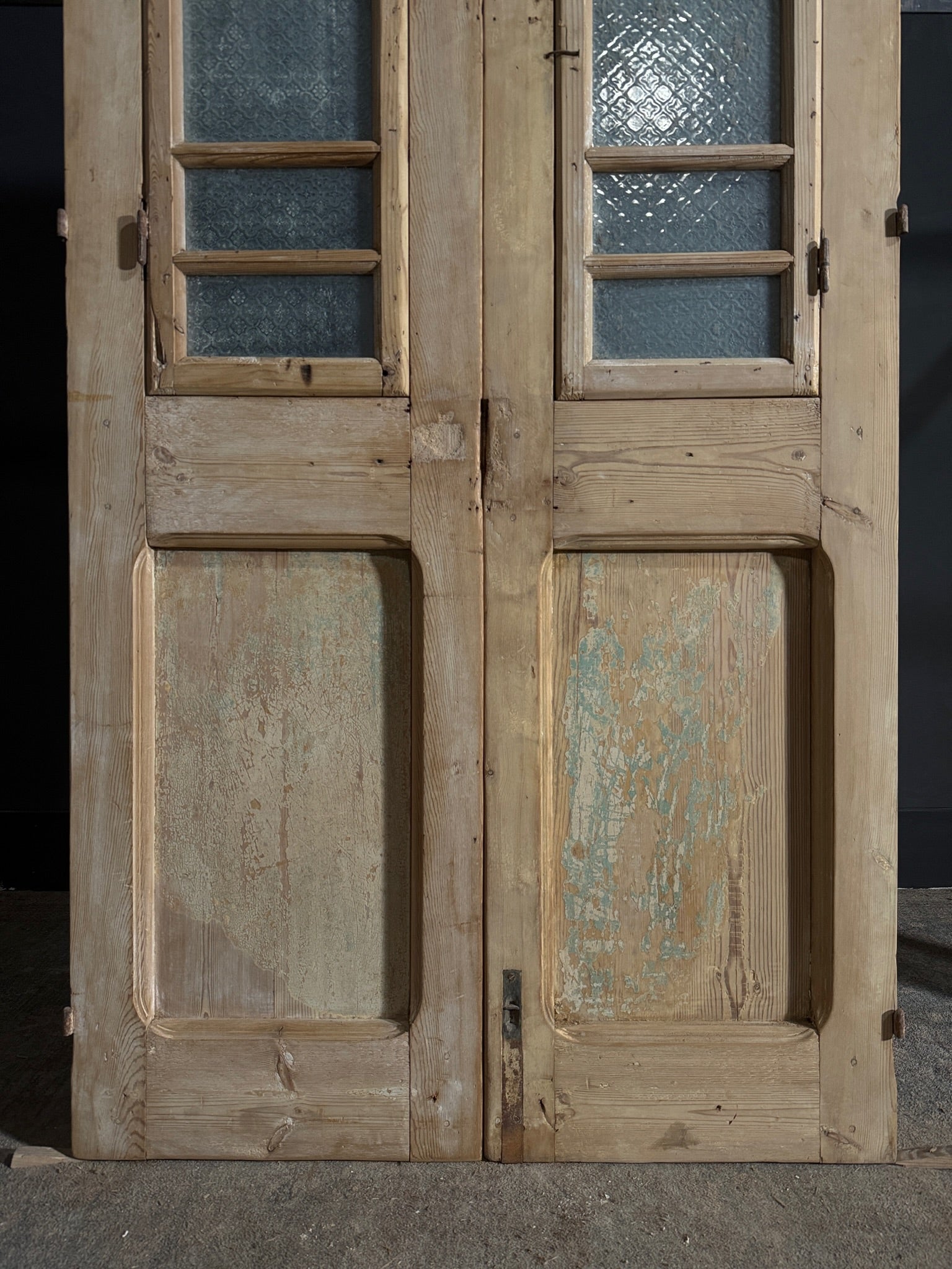 Antique Carved French Doors - 40.25x86.5 - N621