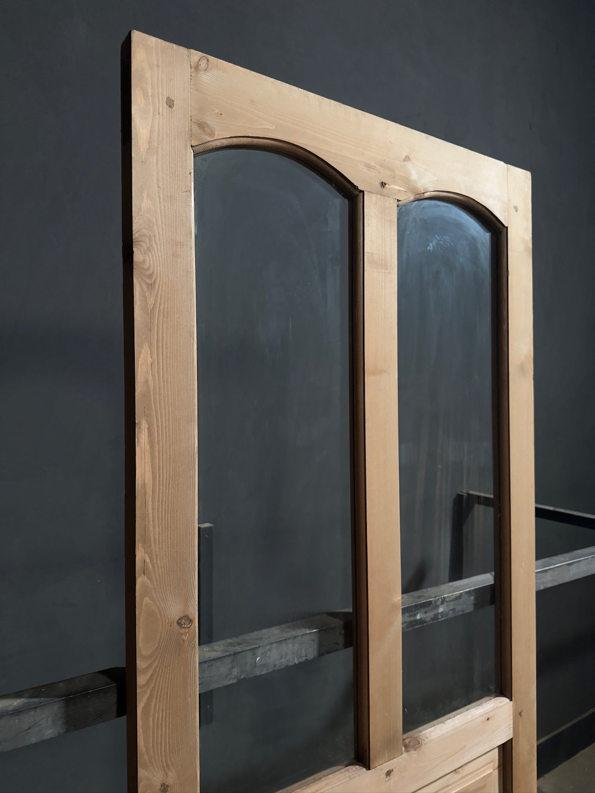 Handcrafted Glass 2 Lite Single Door - 36x96 - N727