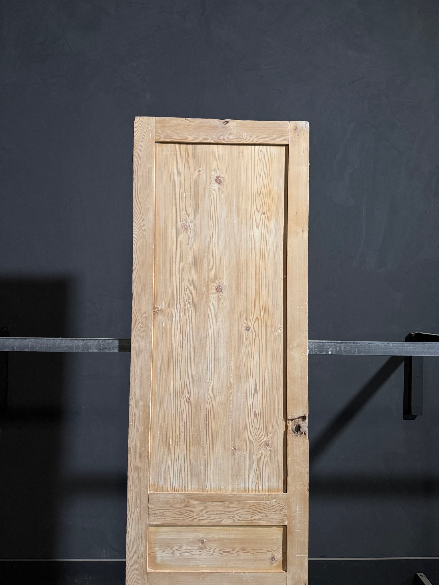 Antique 3 Panel Solid Single Door - 27x93.75 - N254