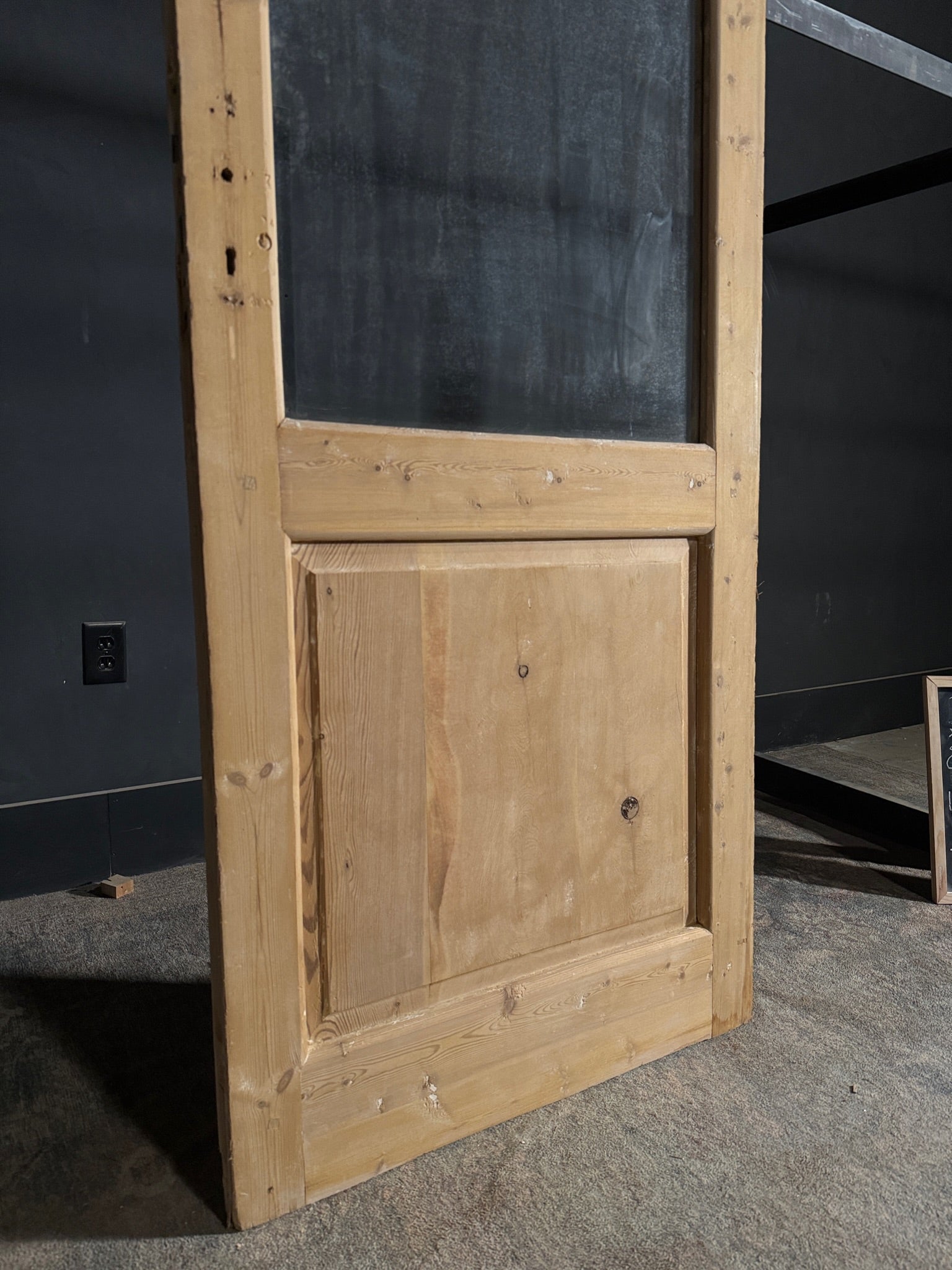 Antique Glass Single Door - 31x83 - N519