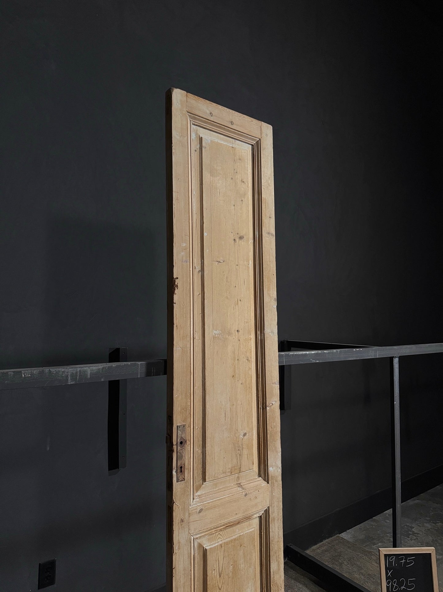 Antique 2 Panel Door - 19.75x98.25 - L341