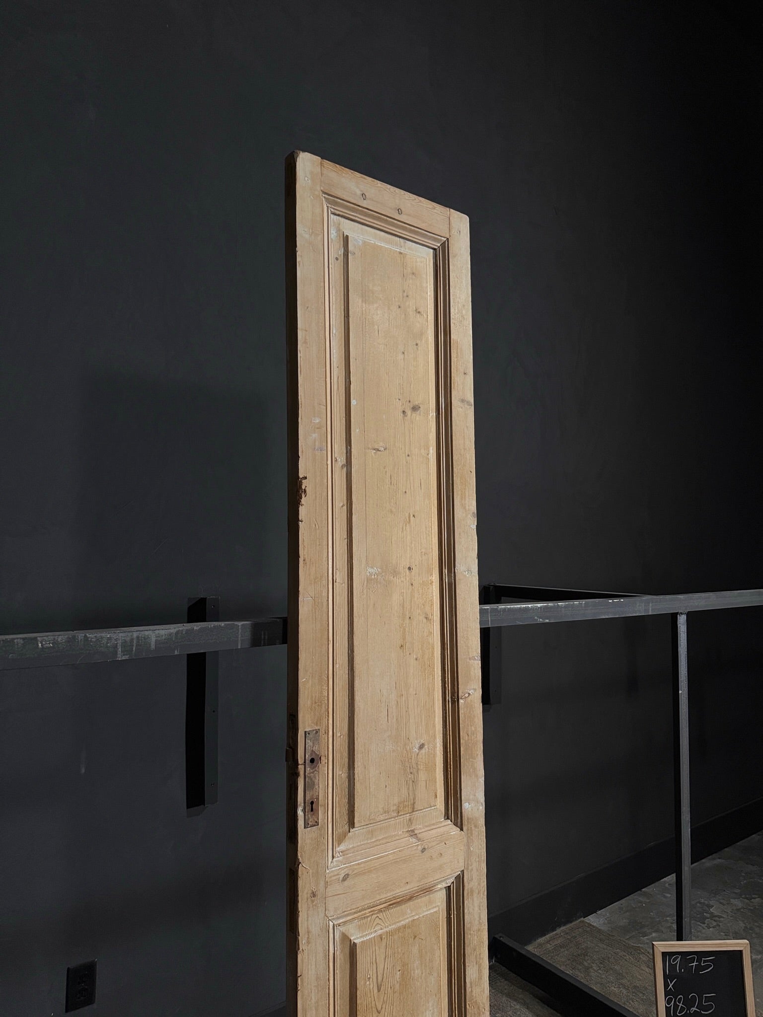 Antique 2 Panel Door - 19.75x98.25 - L341
