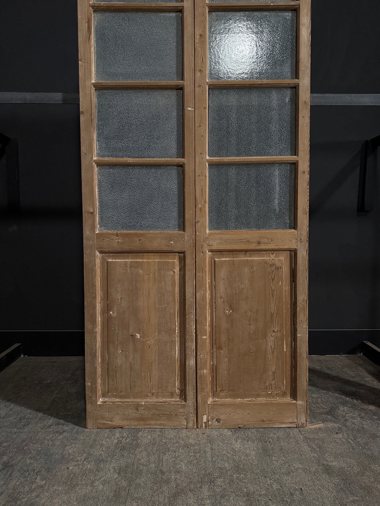 Antique Solid Double Doors - 39.75x88.75 - N327