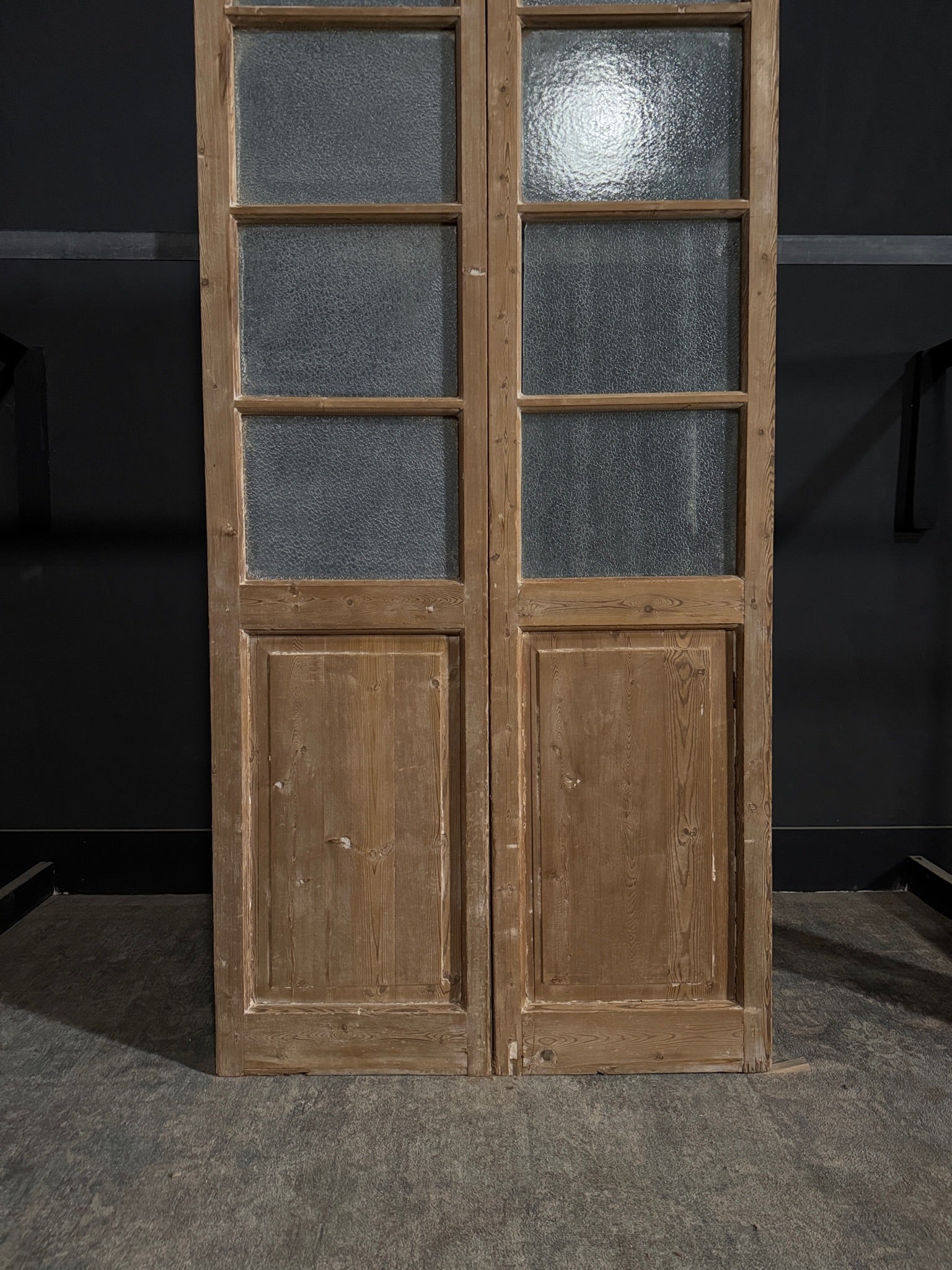 Antique Solid Double Doors - 39.75x88.75 - N327