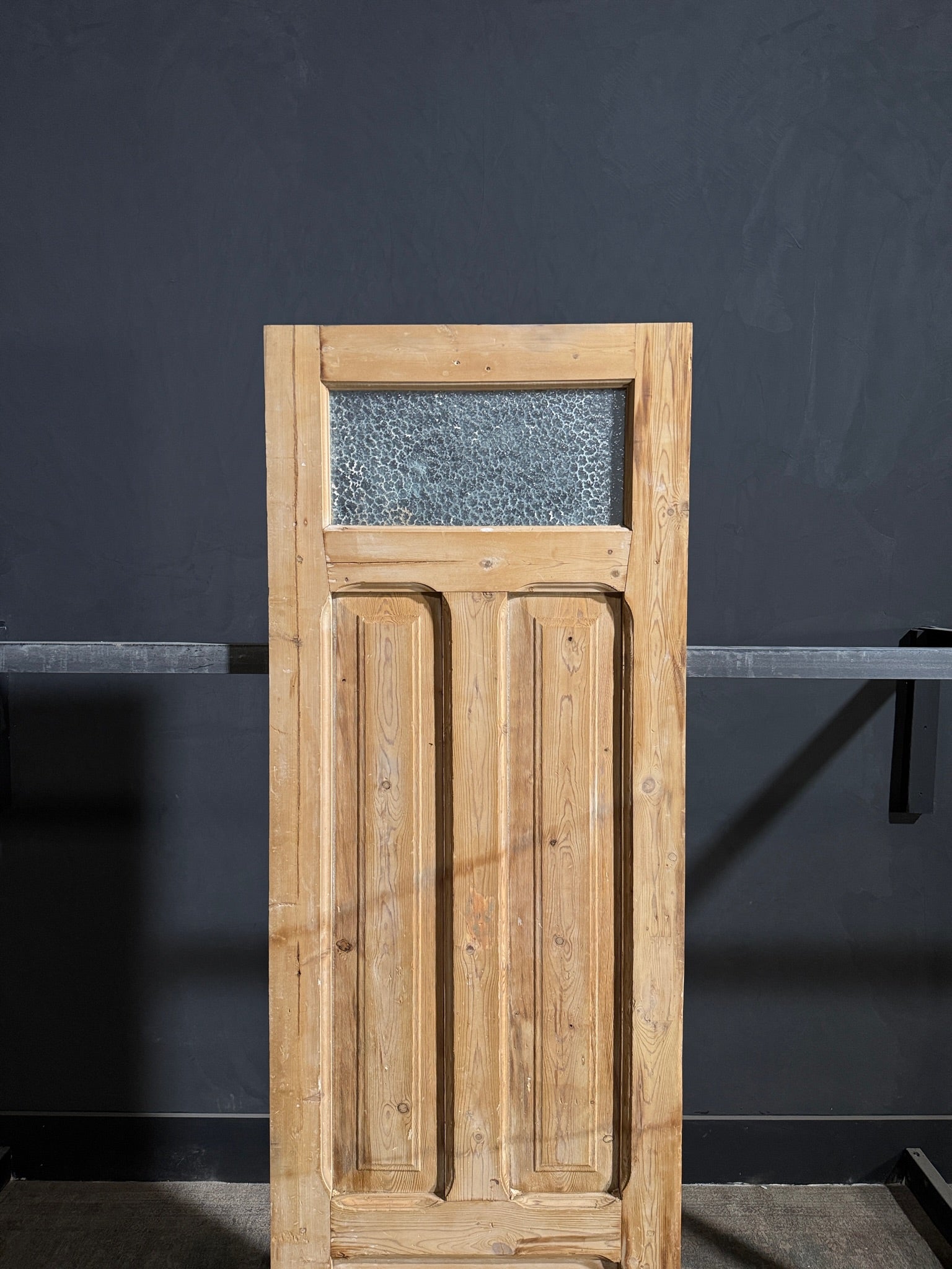 Antique Obscured Glass 1 Lite Single Door - 27.25x80.5 - N166