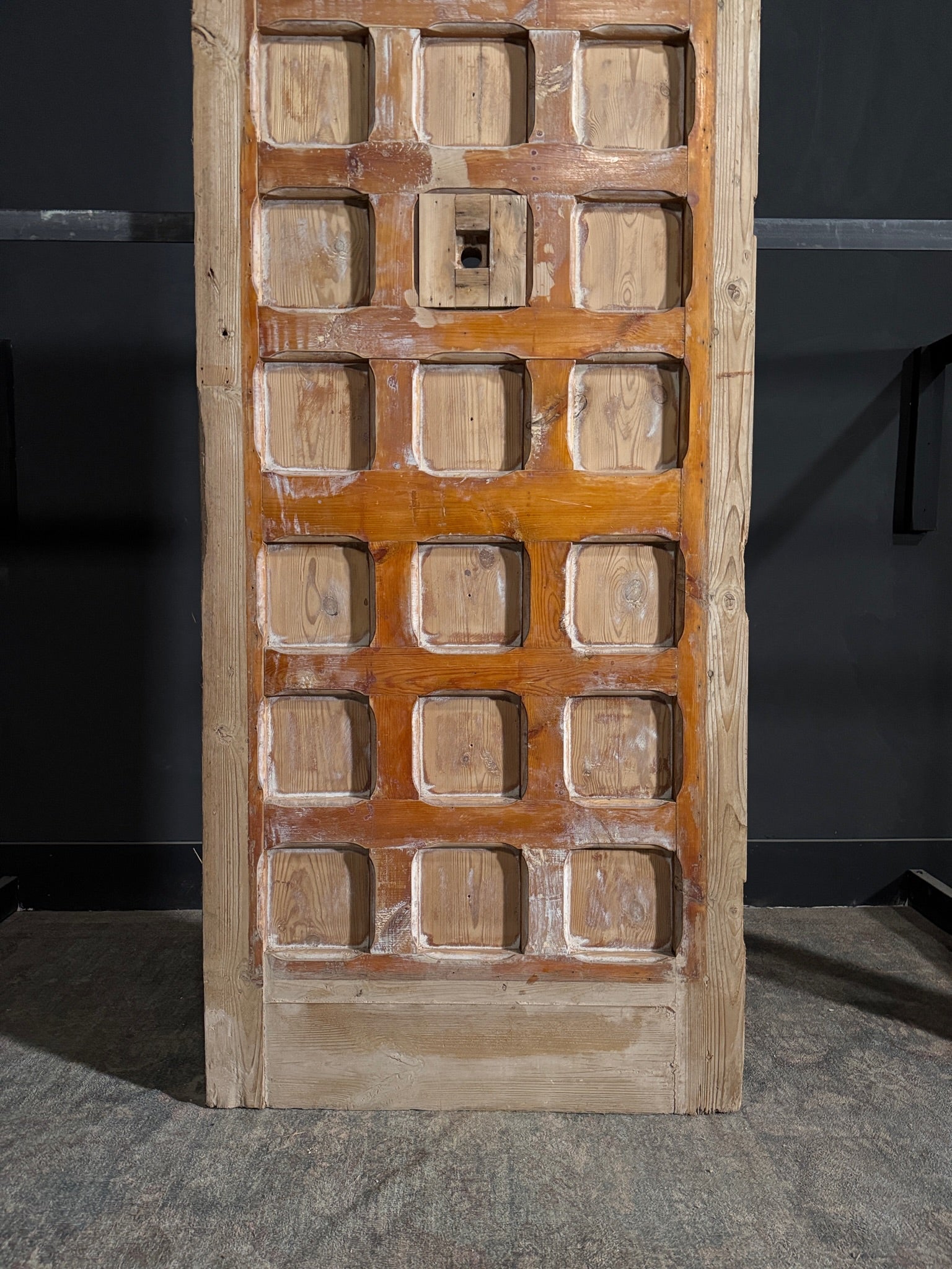 Antique 21 Panel Solid Single Door - 36x85 - N131