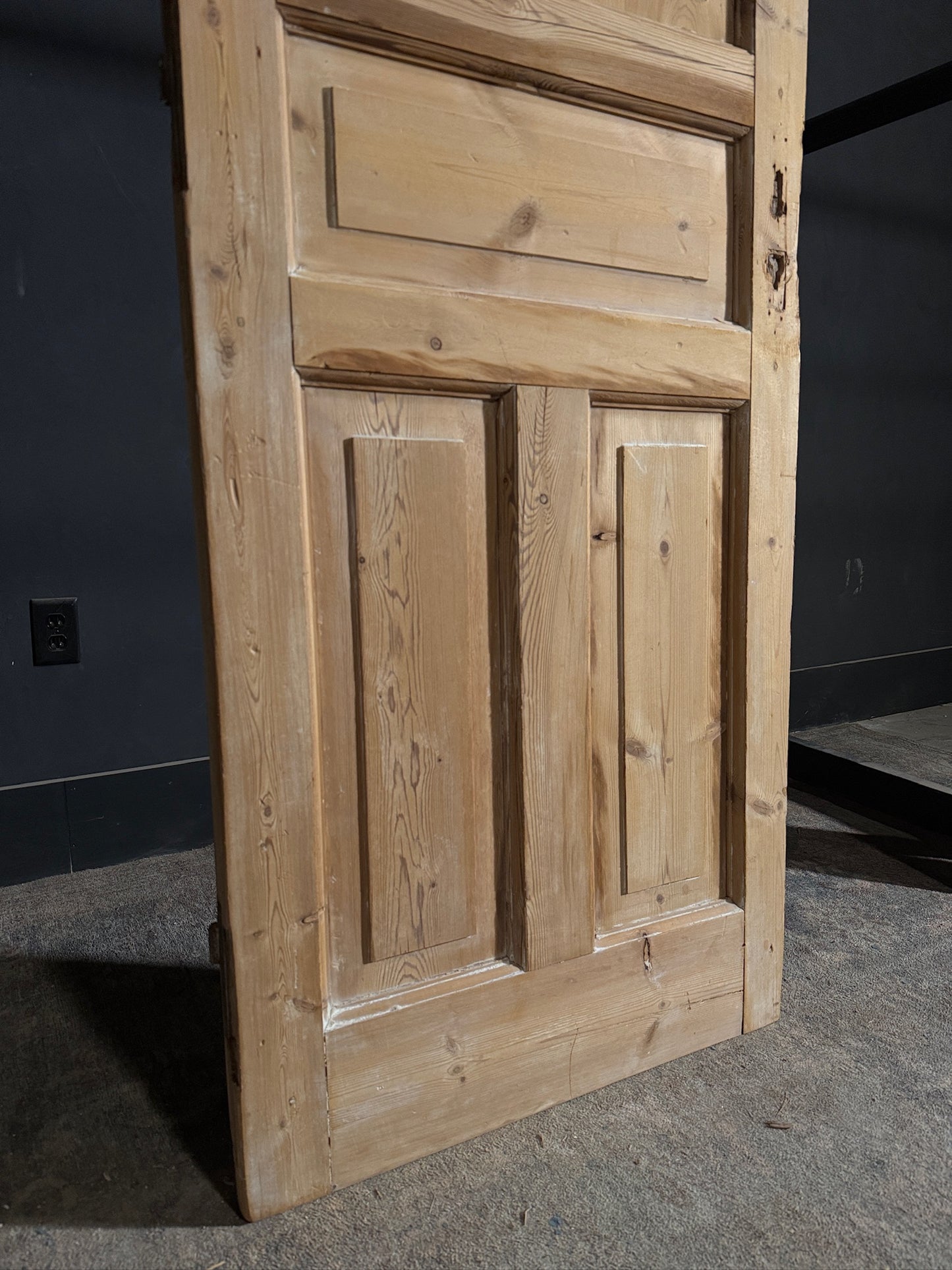 Antique 4 Panel Solid Single Door - 29.75x80.25 - N498