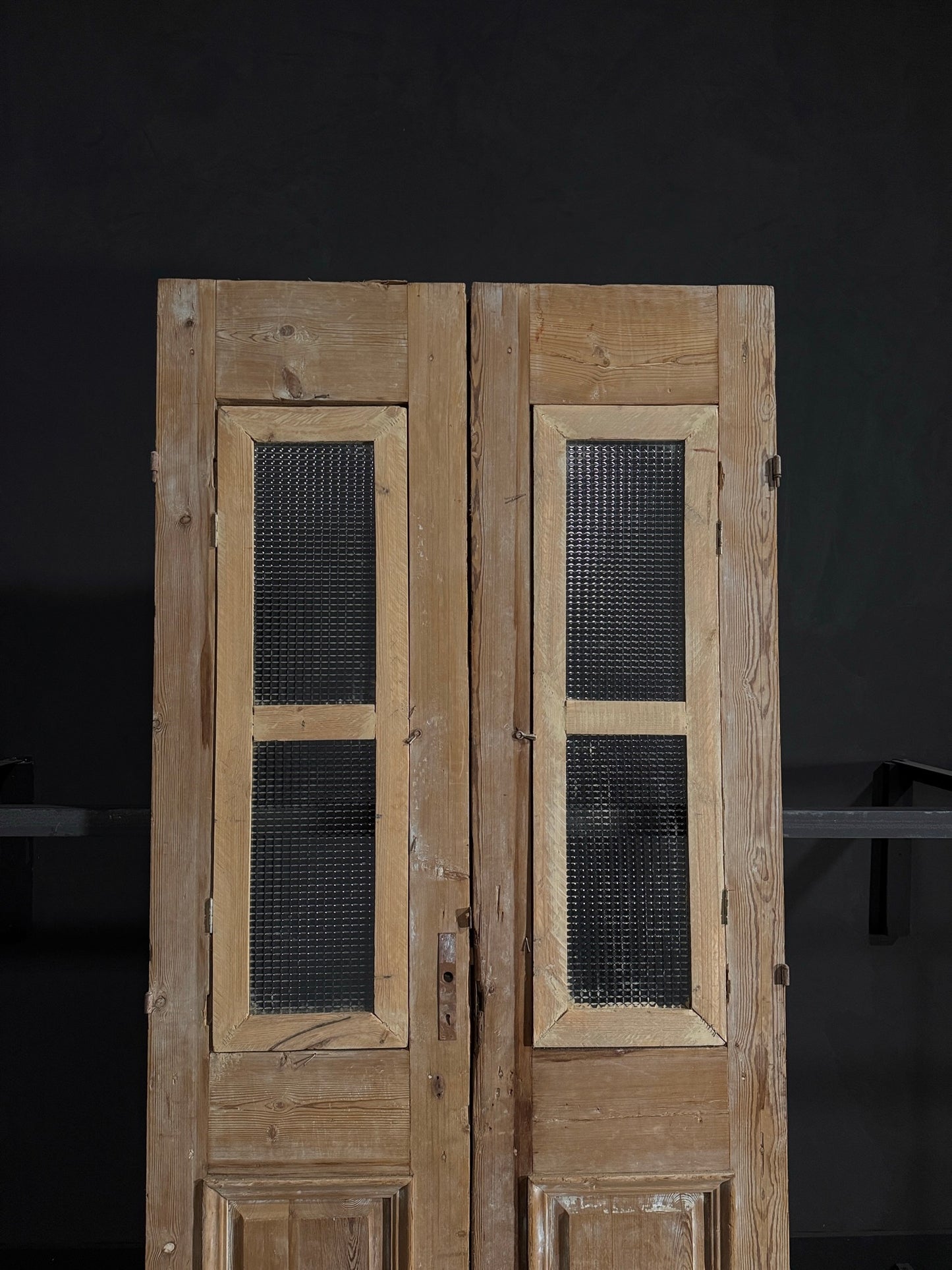 Antique Iron Single Door - 44.25x98 - N37