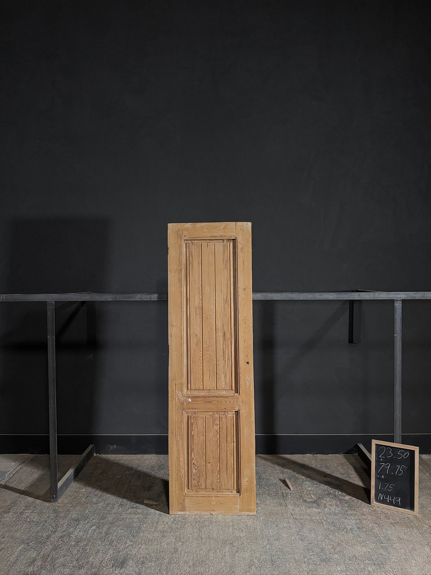 Antique Solid Single Door - 23.5x79.75 - N449