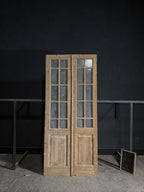 Antique Obscured Glass French Doors - 42.75x97.75 - N493