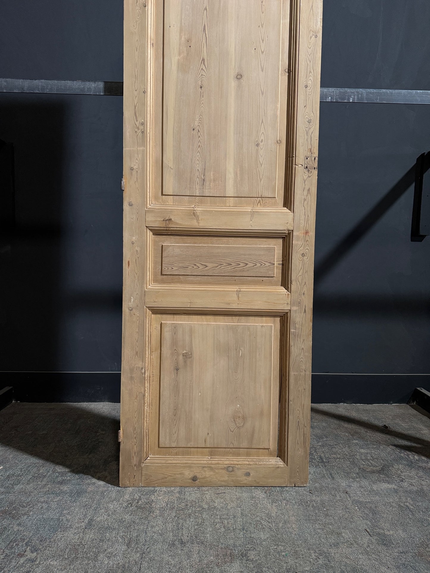 Antique 3 Panel Solid Single Door - 28x92 - N253
