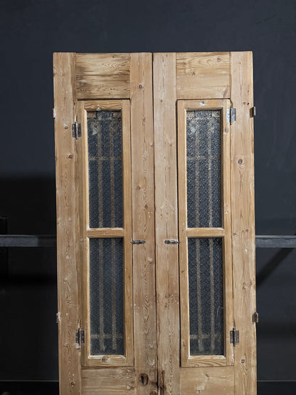 Antique Iron French Doors - 36.5x94 - N685