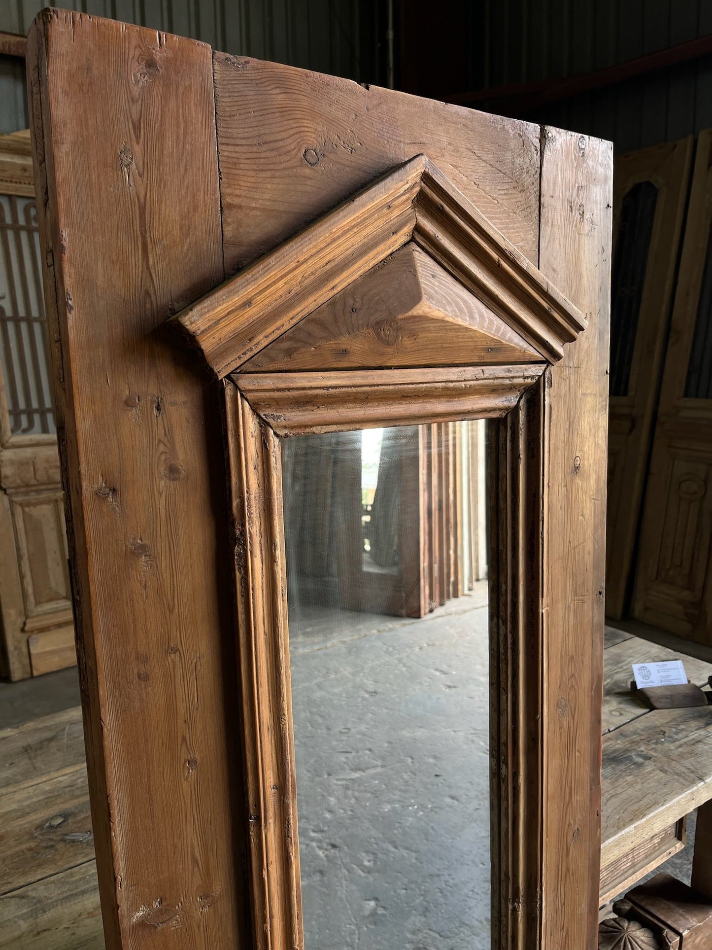 Elegant French Antique Mirror - M17 - Magnolia Antique Door Co.