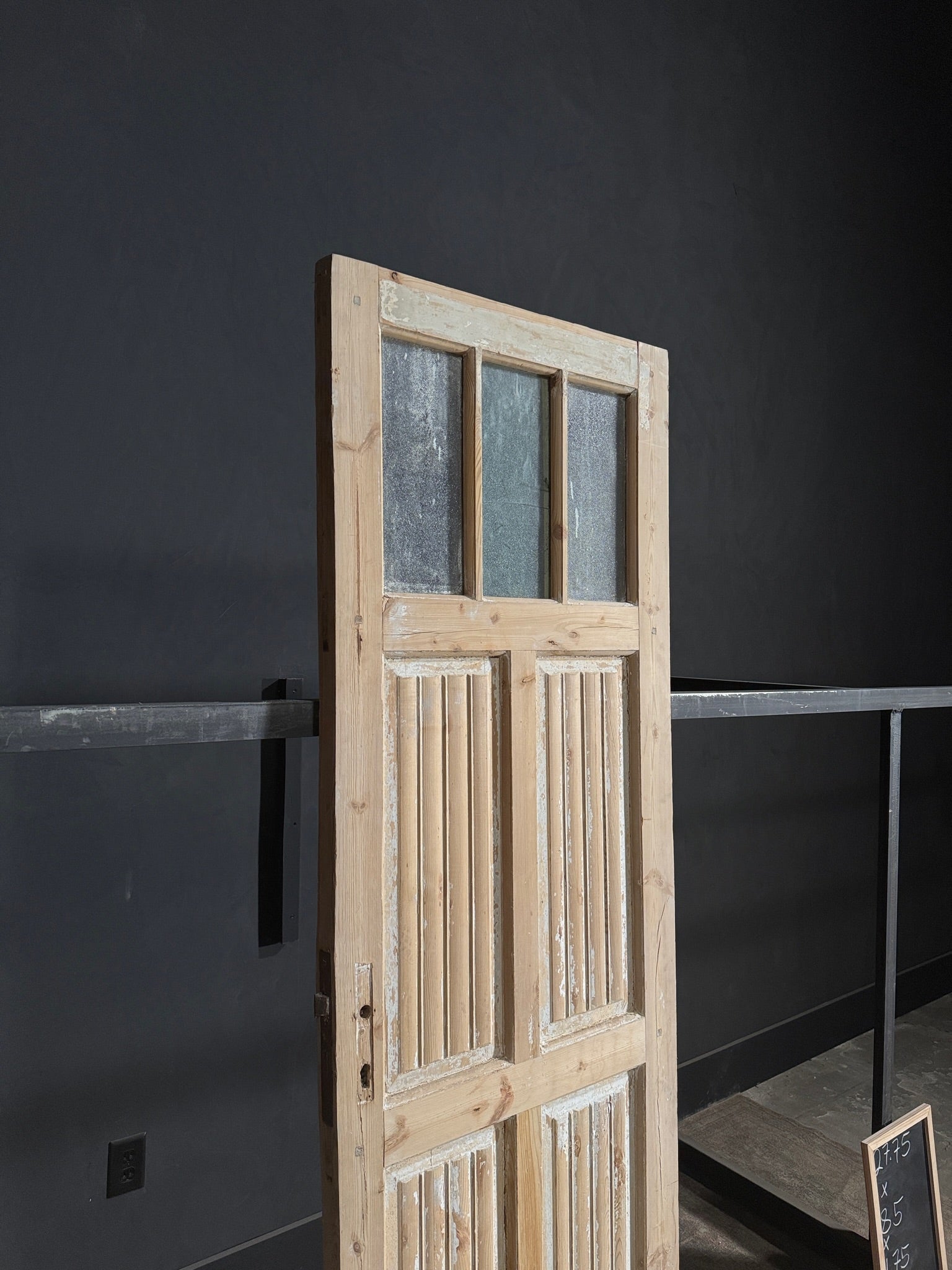 Antique Solid Single Door - 27.75x85 - N130