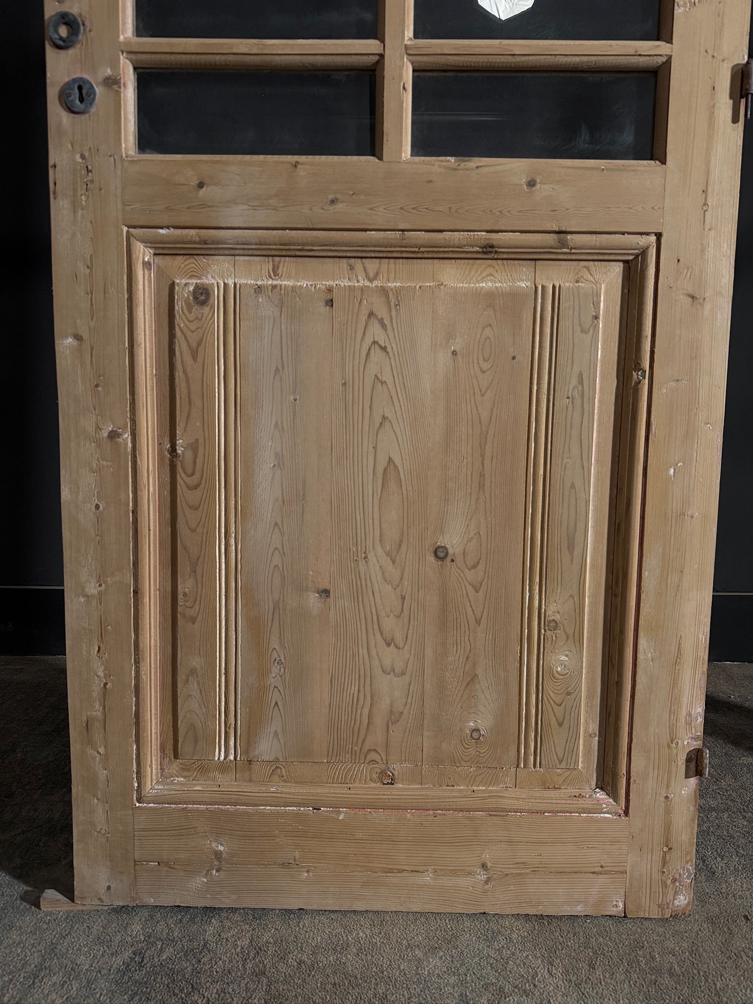 Antique Glass 6 Lite Single Door - 32.5x84 - N435
