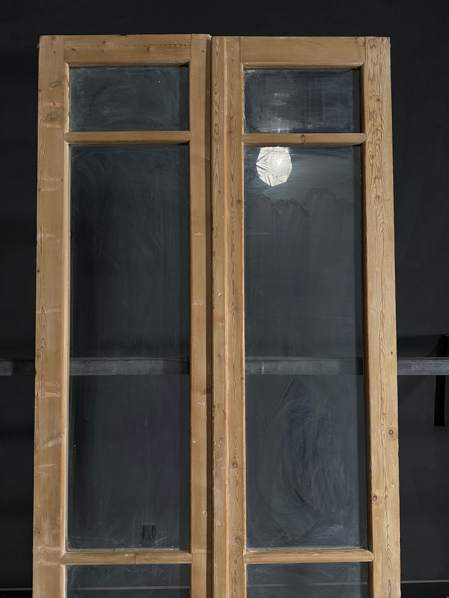 Antique Glass French Doors - 44x100.5 - N485