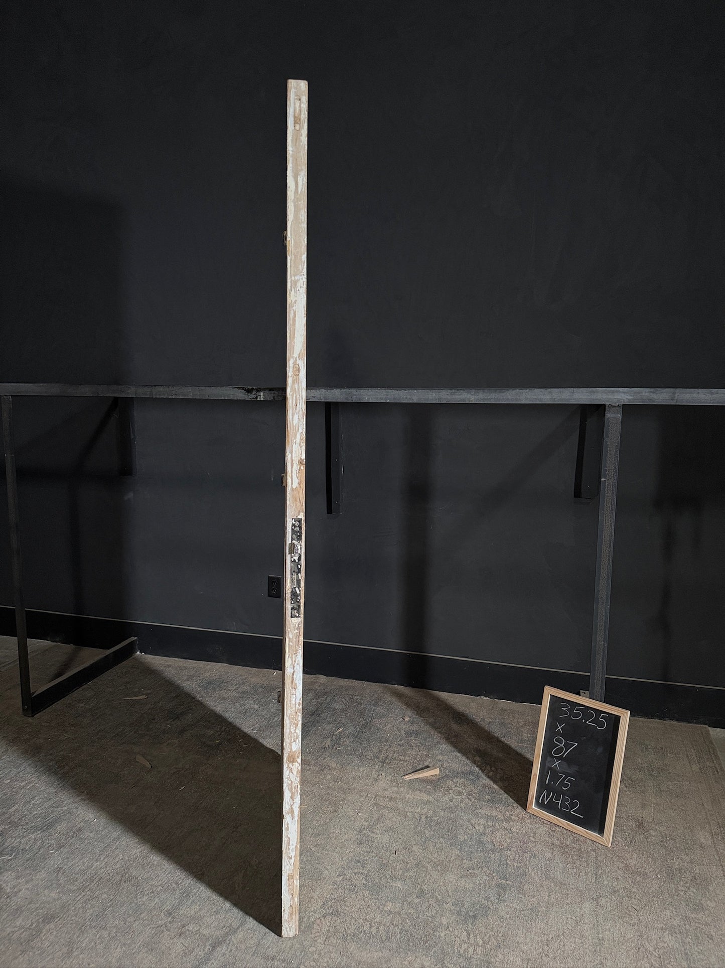 Antique Obscured Glass 15 Lite Single Door - 35.25x87 - N432