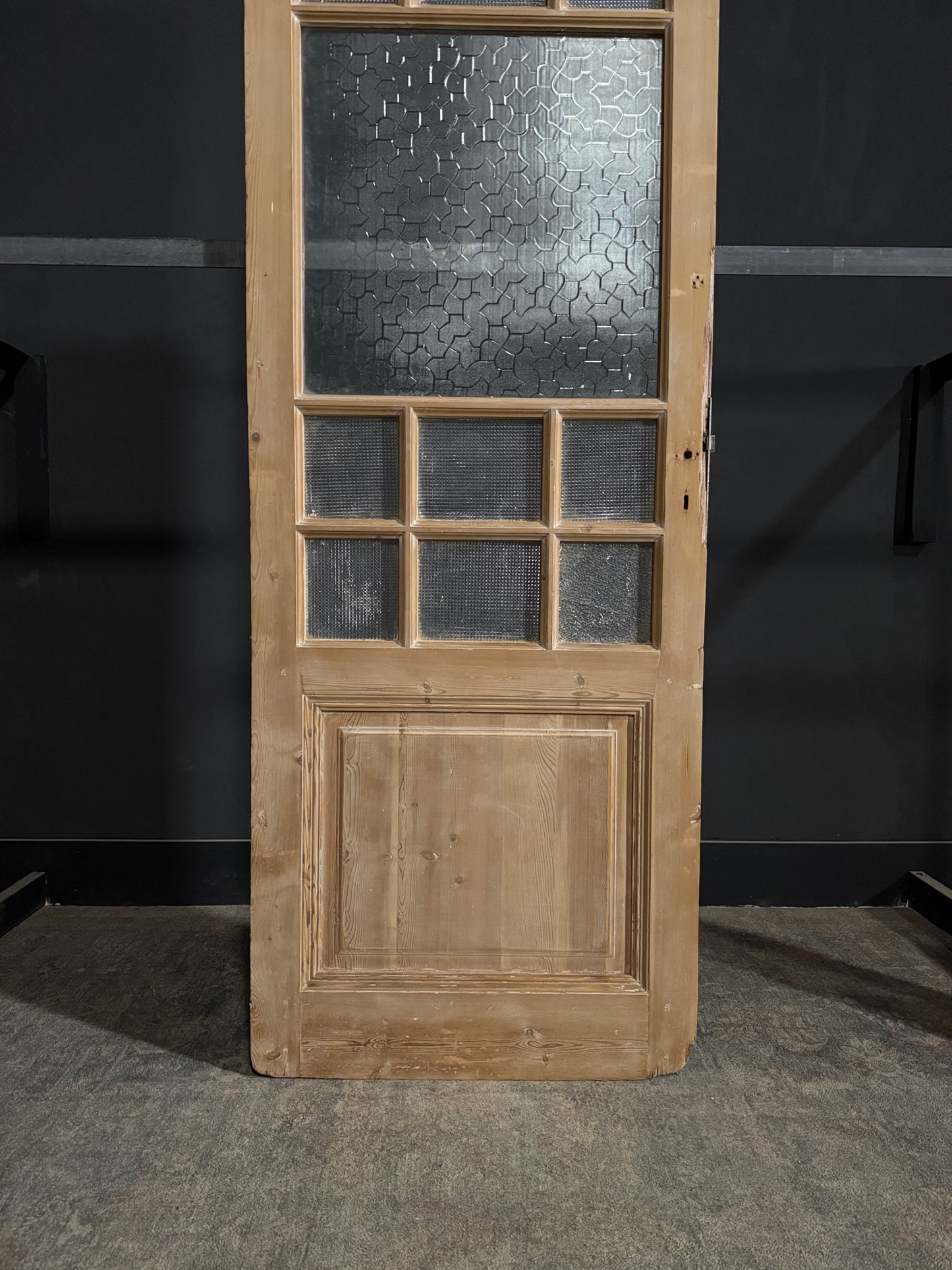 Antique Glass Single Door - 32.25x86 - N353