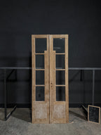 Antique Glass French Doors - 39.5x95.5 - N291