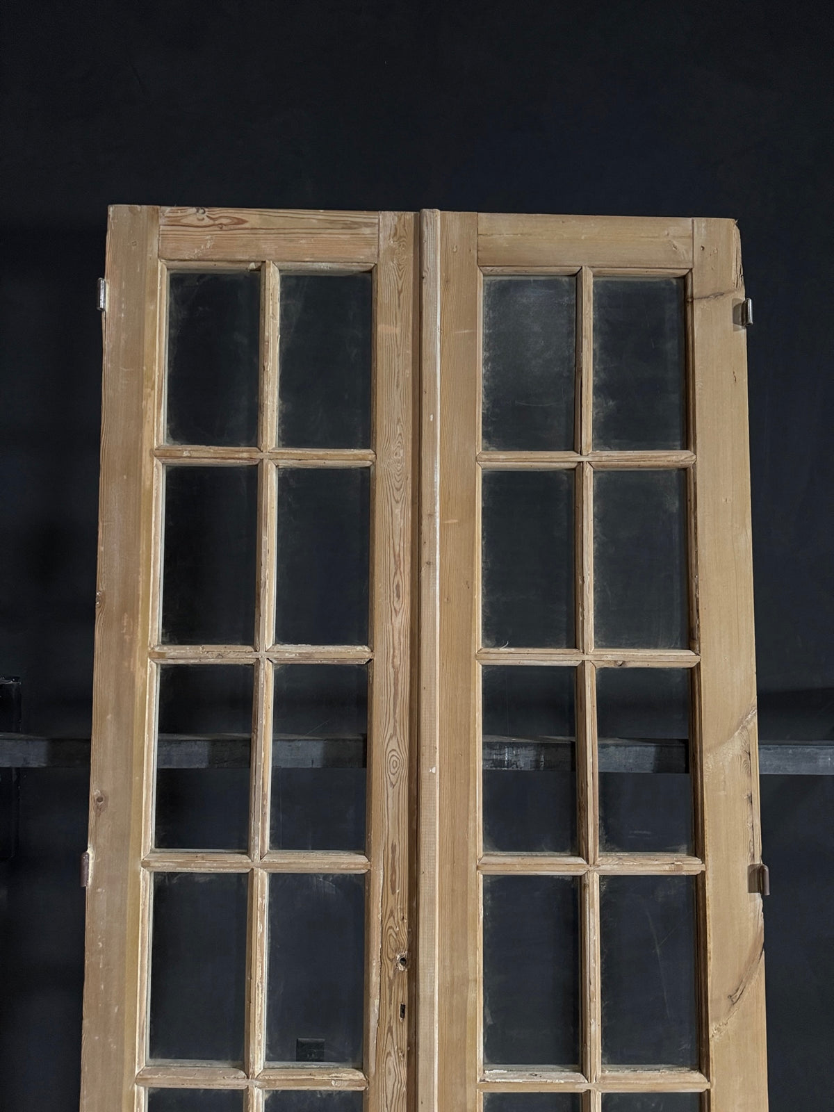 Antique Glass 10 Lite French Doors - 44x86.5 - N509