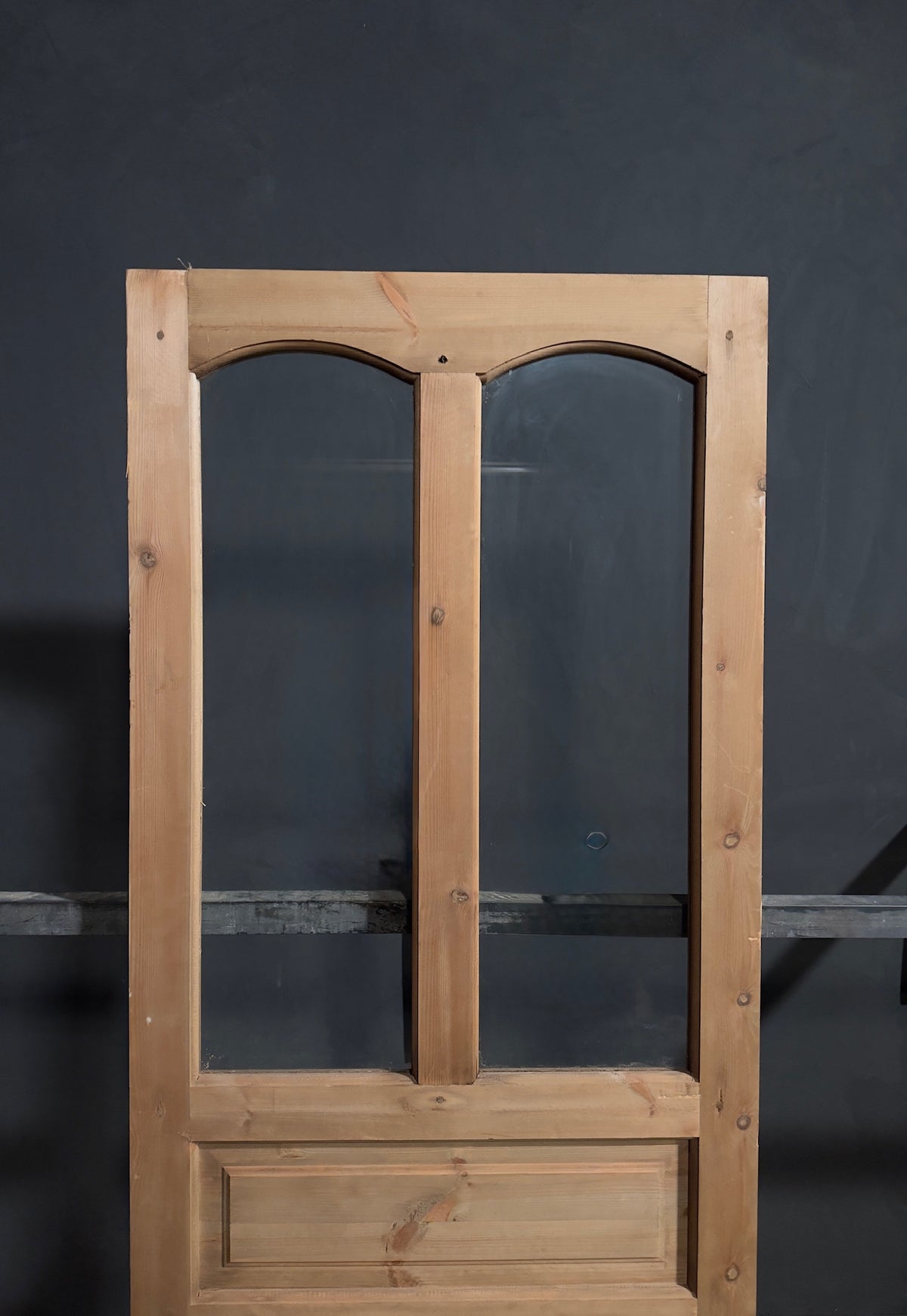 Handcrafted Glass 2 Lite Single Door - 36x96 - N727