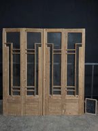 Antique Glass Bi-Fold Doors - 92x97.75 - N392