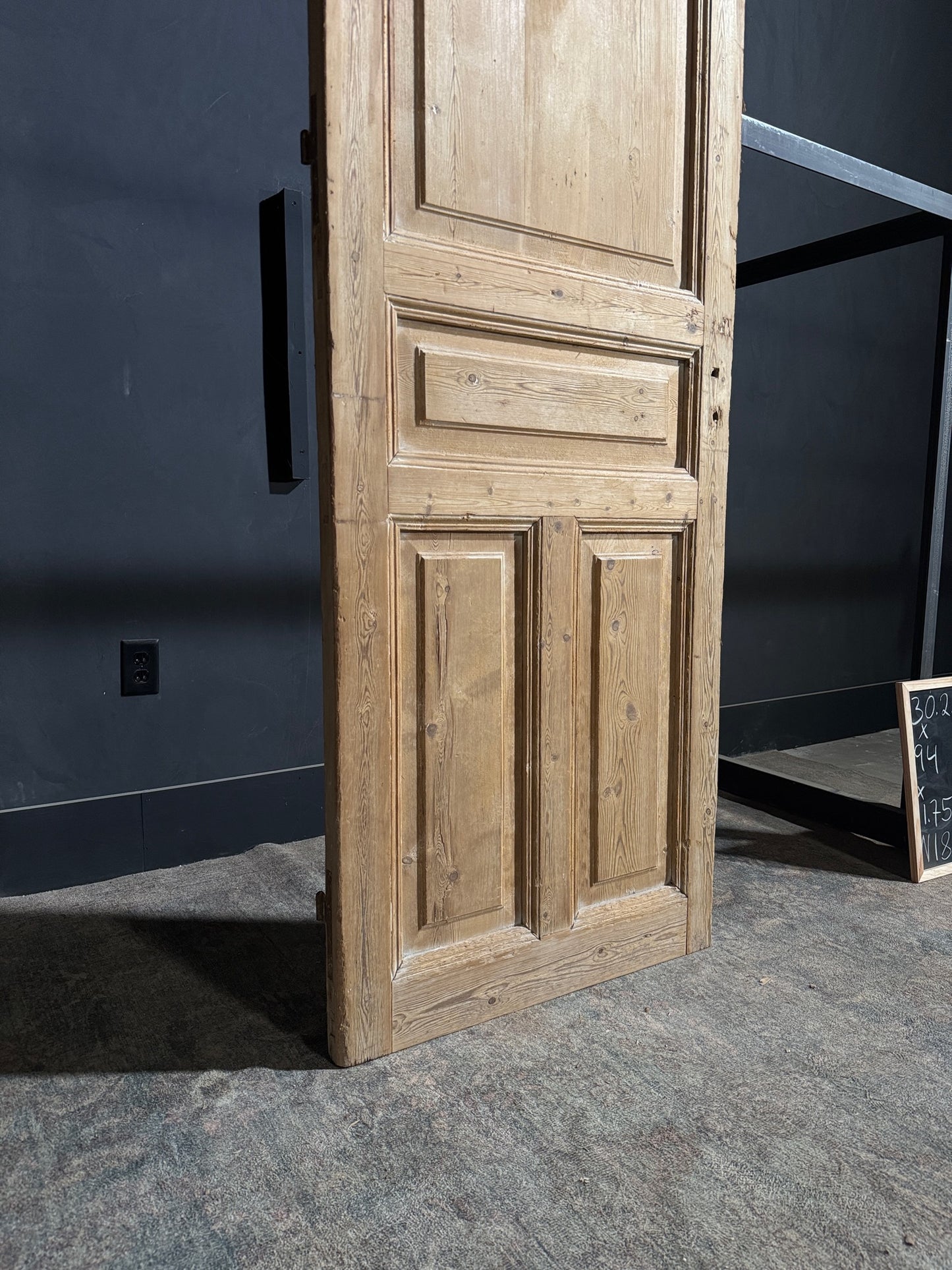 Antique 4 Panel Solid Single Door - 30.25x94 - N180