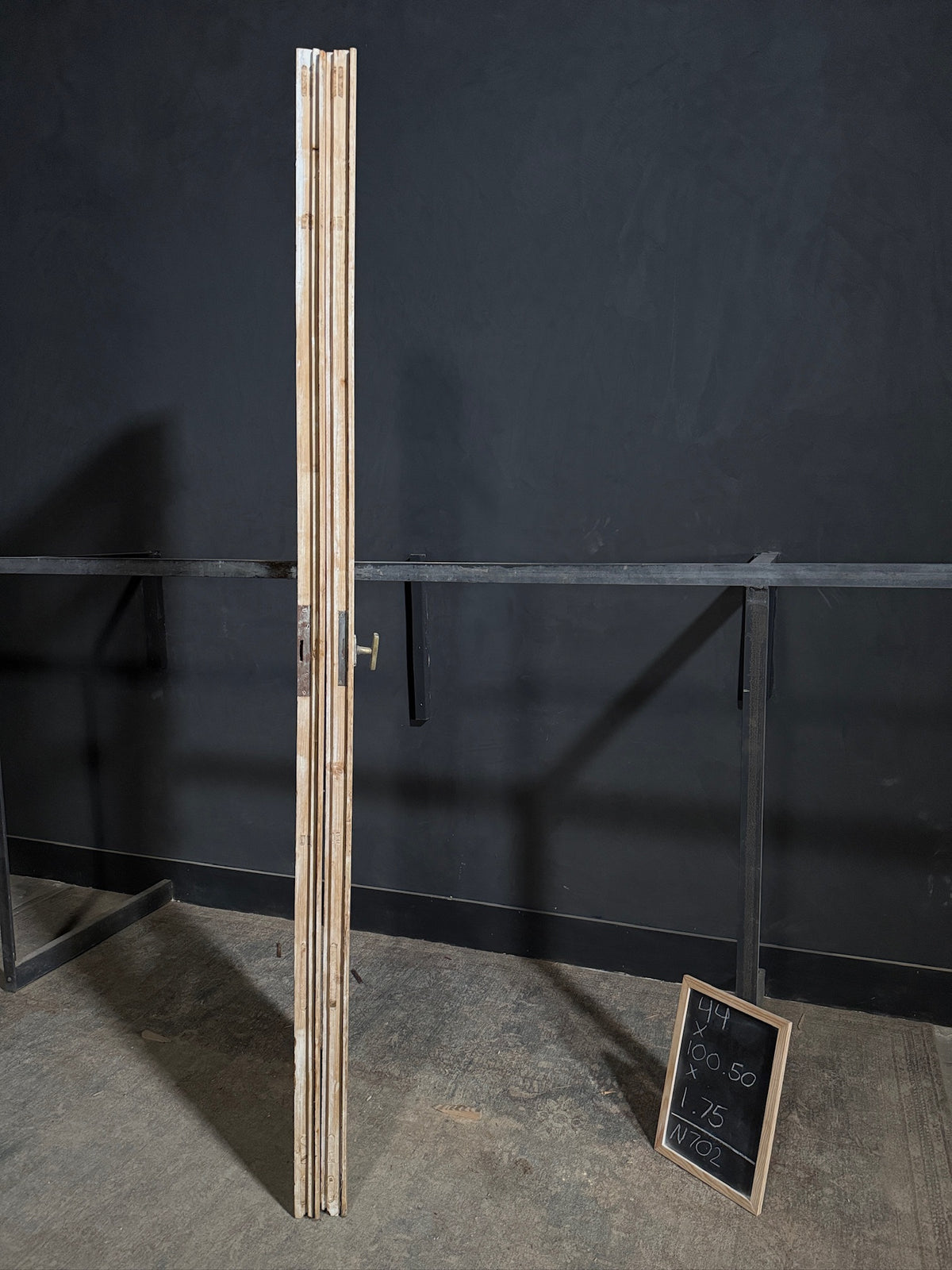 Antique Glass 2 Lite French Doors - 44x100.5 - N702
