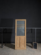 Antique Obscured Glass 2 Lite Single Door - 31x84 - N560