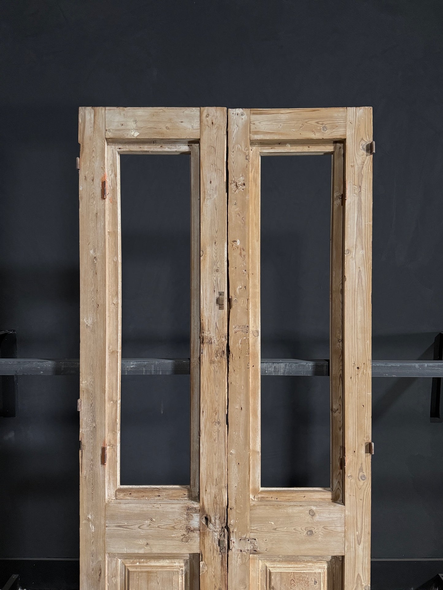 Antique Solid Double Doors - 39x94.5 - N95
