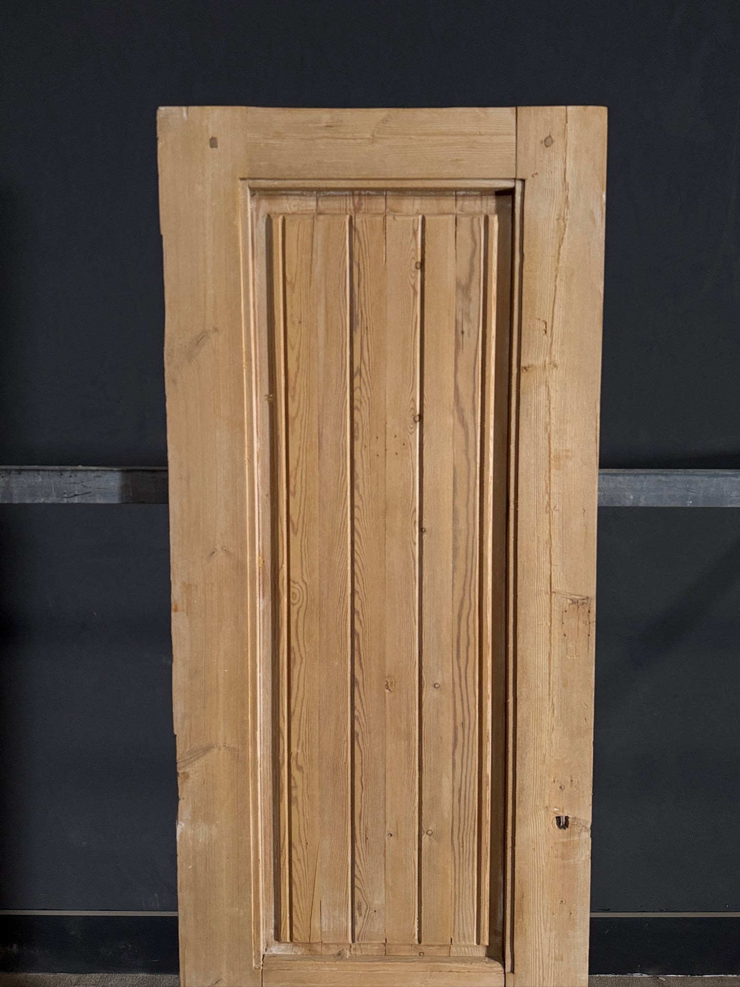 Antique Solid Single Door - 23.5x78.75 - N443