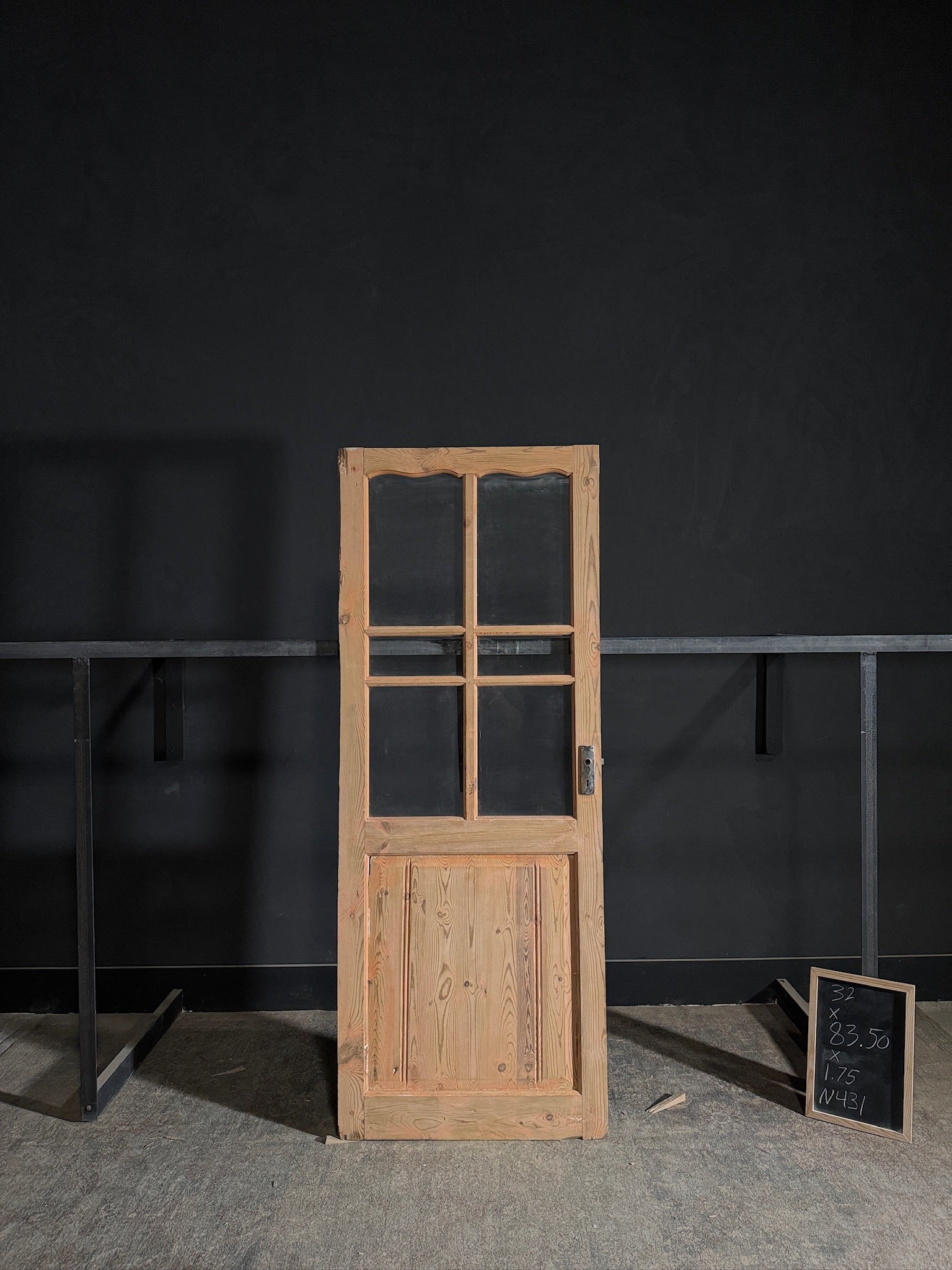 Antique 1 Lite Single Door - 32x83.5 - N431