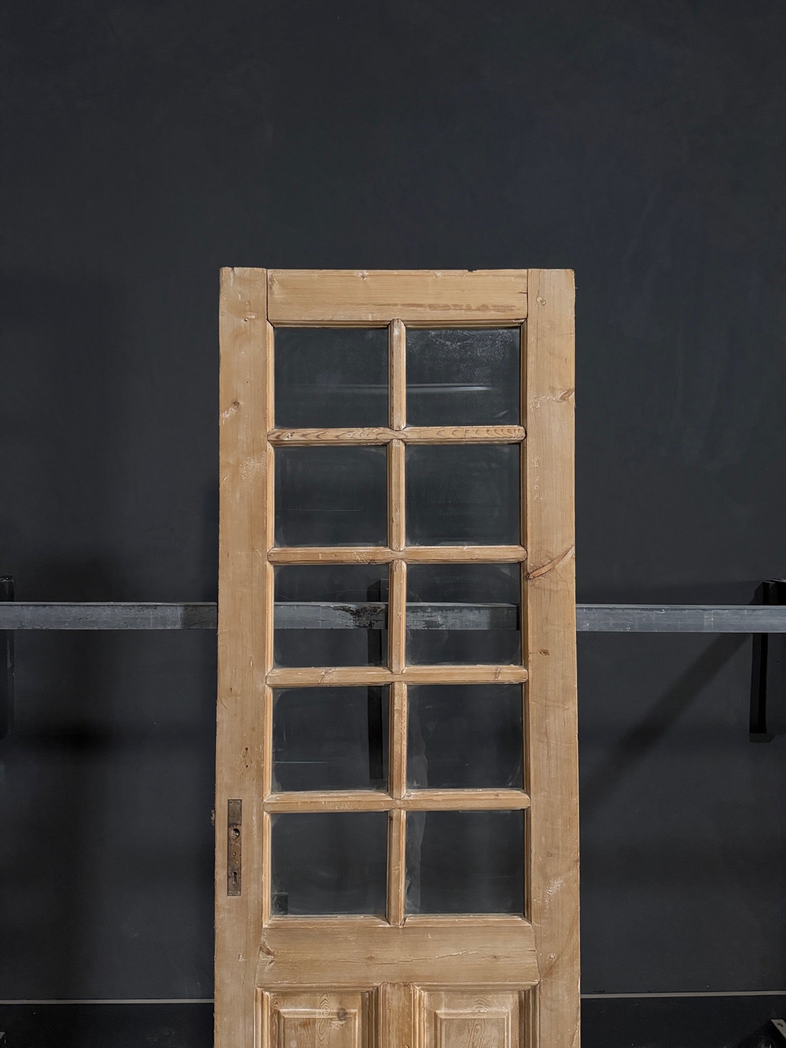 Antique Glass 10 Lite Single Door - 28x86.5 - N376
