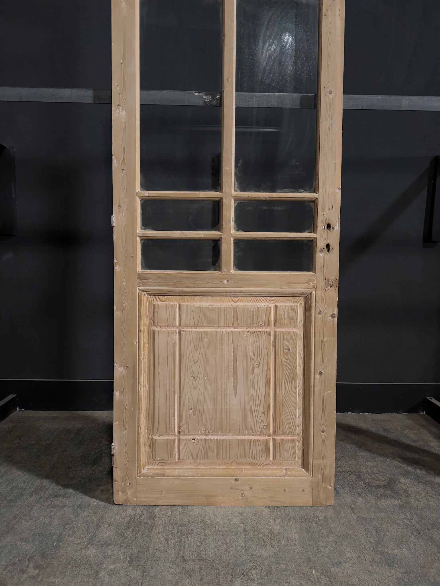 Antique Glass 6 Lite Single Door - 32x82.25 - N368