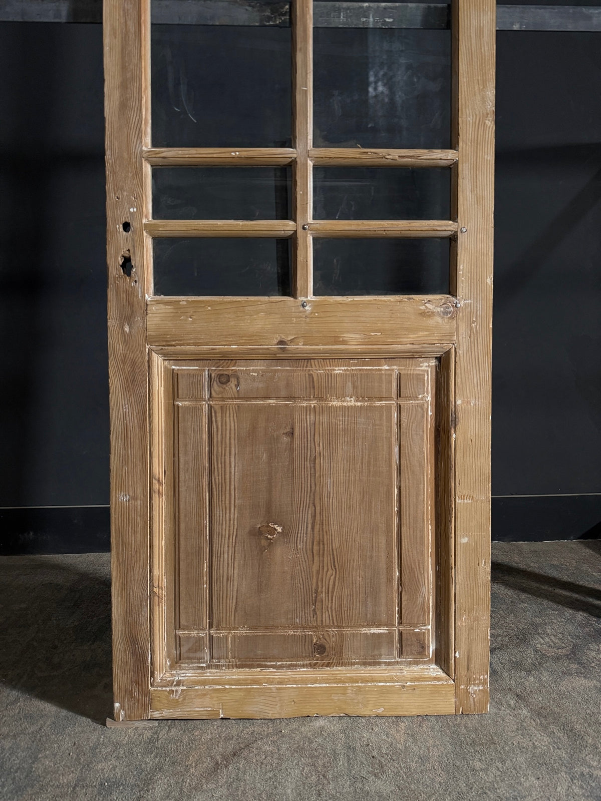 Antique Glass Single Door - 31.5x83 - N515