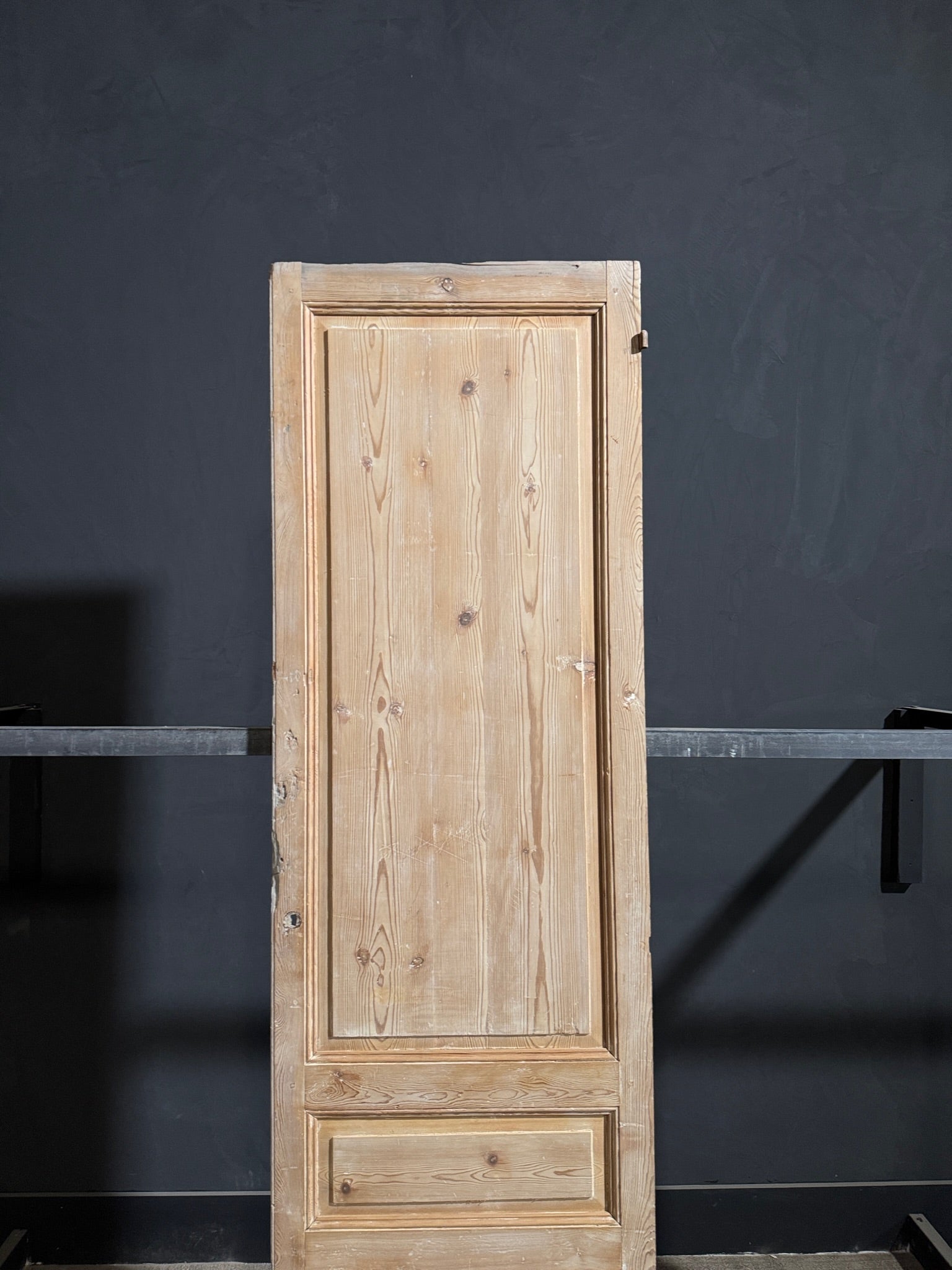 Antique 3 Panel Solid Single Door - 27x93.75 - N254