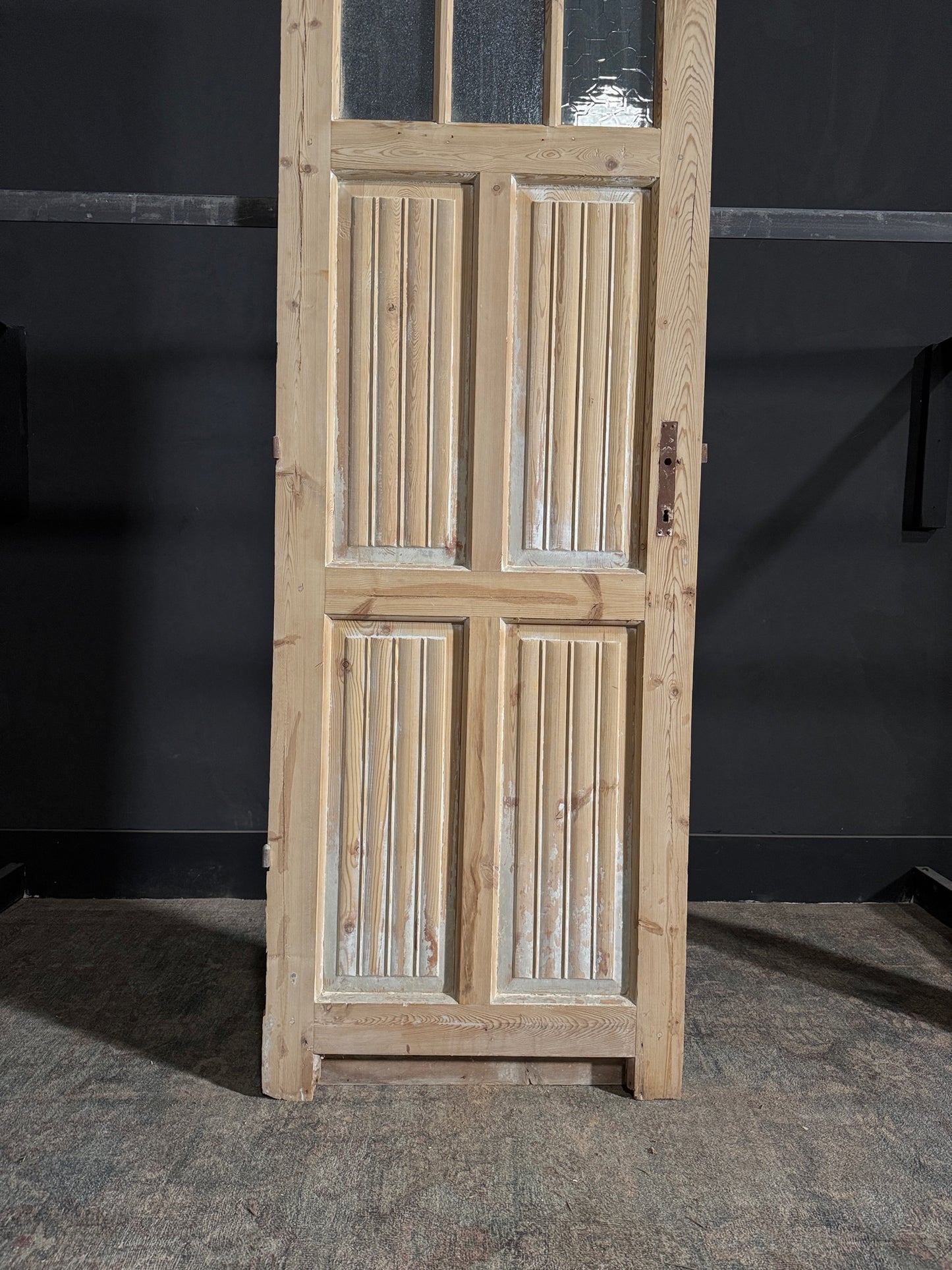 Antique Solid Single Door - 28x83.25 - N74