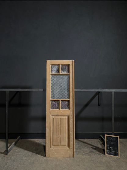 Antique Textured Glass Pantry Door - 25.5x86 - N788