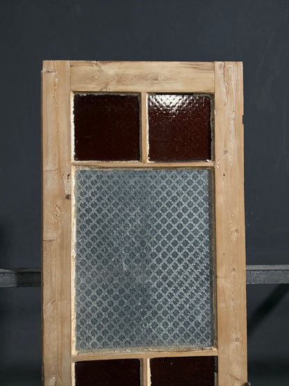 Antique Textured Glass Pantry Door - 25.5x86 - N788