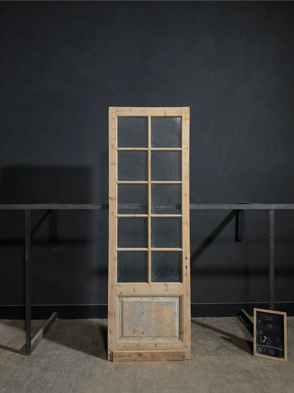 Antique Textured Glass Pantry Door - 32x98 - N790