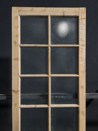 Antique Textured Glass Pantry Door - 32x98 - N790