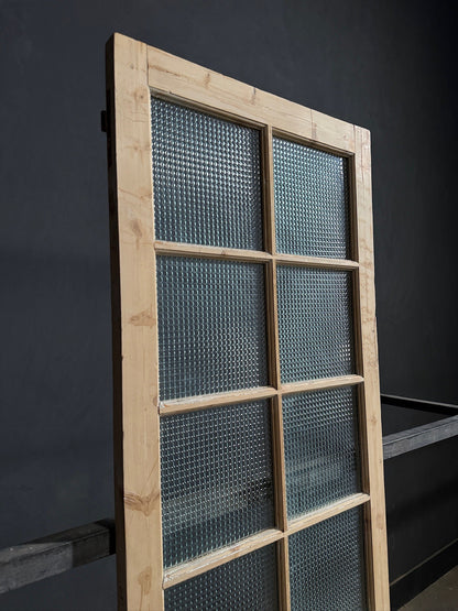 Antique Textured Glass Pantry Door - 32x98 - N790