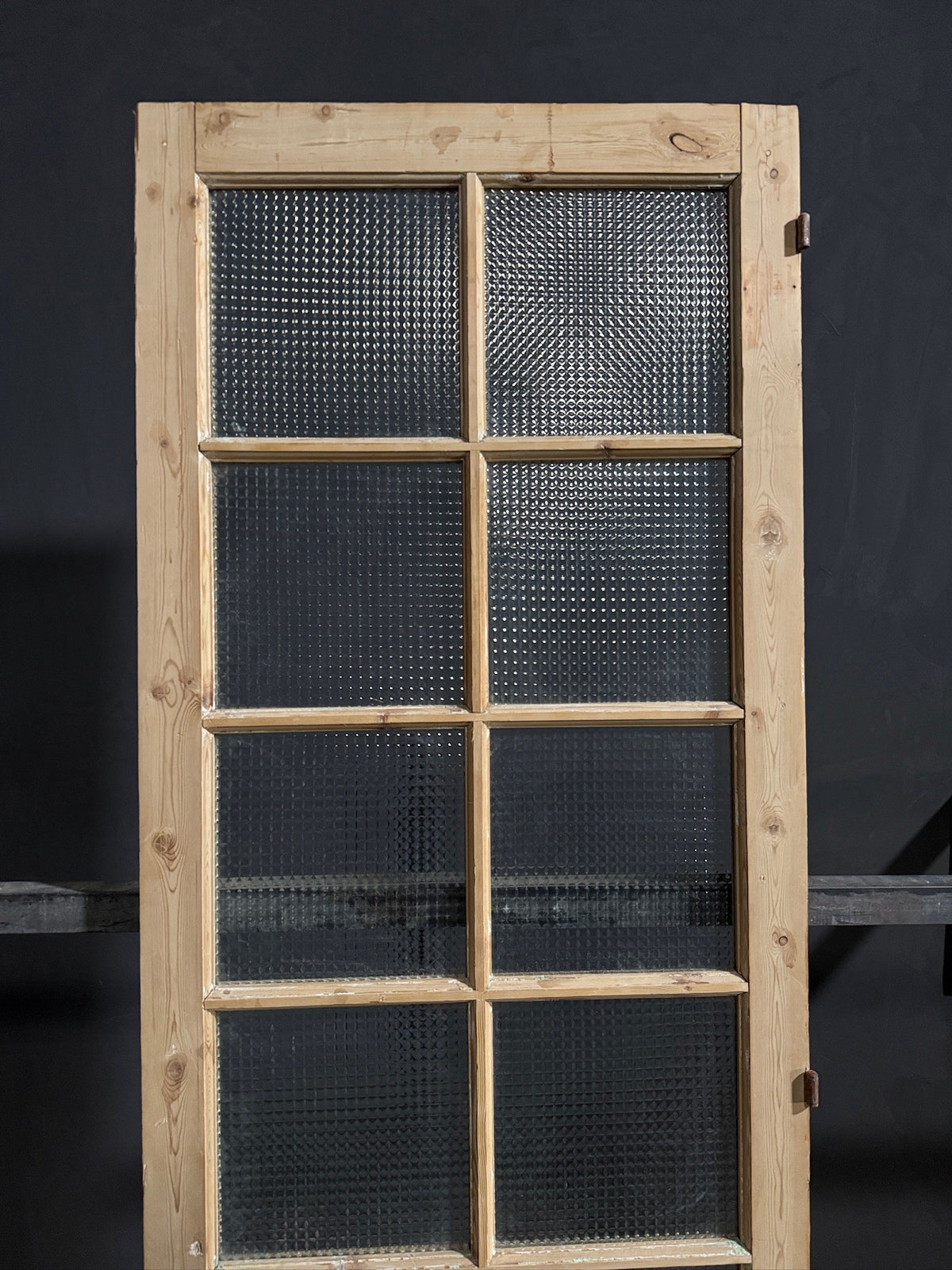 Antique Textured Glass Pantry Door - 32x98 - N790